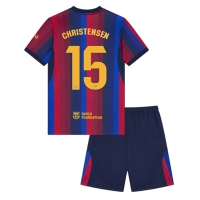 Barcelona Andreas Christensen #15 Hemmatröja Barn 2026-27 Kortärmad (+ Korta byxor)